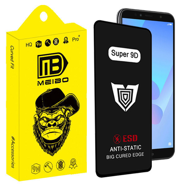 محافظ صفحه نمایش میبو مدل Super 9D Touch مناسب برای گوشی موبایل هوآوی Y6 2018 / آنر 7A