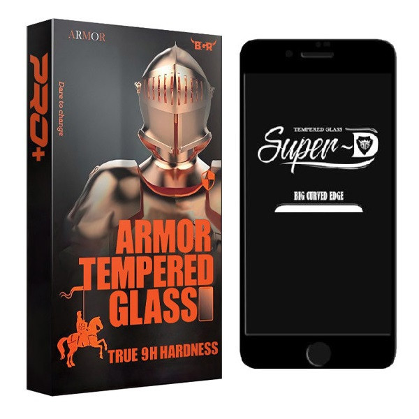 محافظ صفحه نمایش آرمور مدل Super-D مناسب برای گوشی موبایل اپل iPhone XS