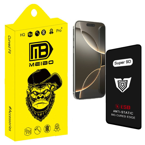 محافظ صفحه نمایش میبو مدل Super 9D 009 مناسب برای گوشی موبایل اپل iPhone 16 Pro Max