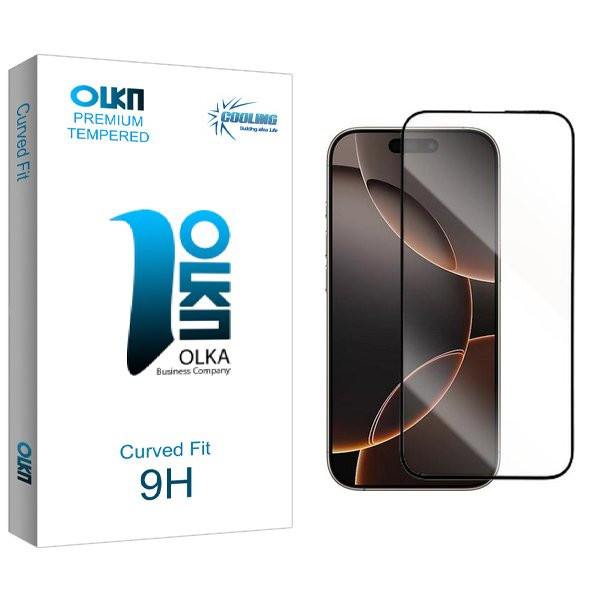 محافظ صفحه نمایش شیشه ای کولینگ مدل Olka مناسب برای گوشی موبایل اپل iPhone 16 Pro