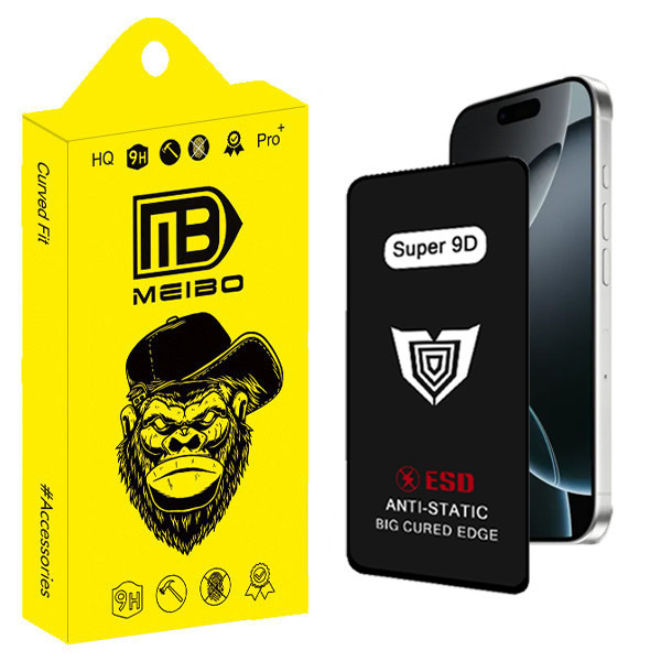 محافظ صفحه نمایش میبو مدل Super 9D 009 مناسب برای گوشی موبایل اپل iphone 16 Pro Max