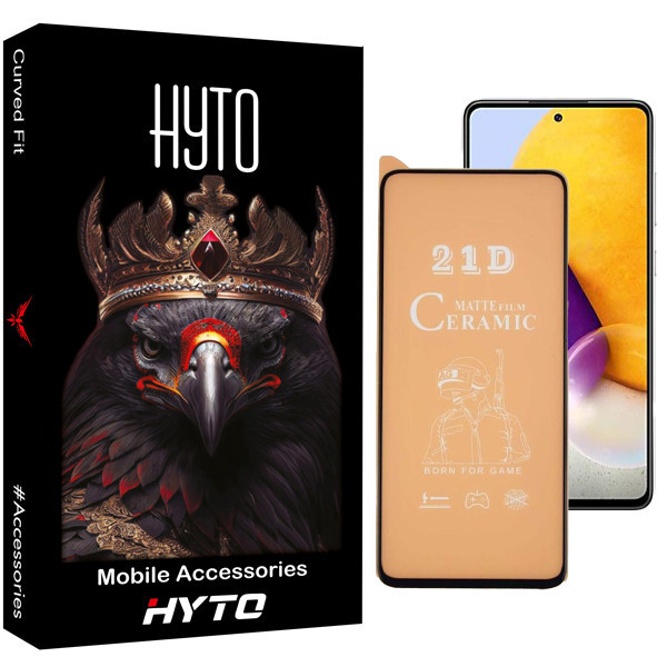 محافظ صفحه نمایش سرامیکی هیتو مدل Ceranox مناسب برای گوشی موبایل سامسونگ Galaxy a72