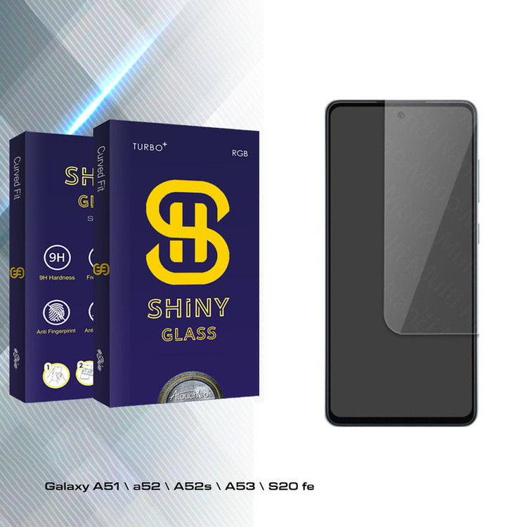 محافظ صفحه نمایش شیشه ای آتوچبو مدل Shiny Glass مناسب برای گوشی موبایل سامسونگ Galaxy A51 \ a52 \ A52s \ A53 \ S20 fe