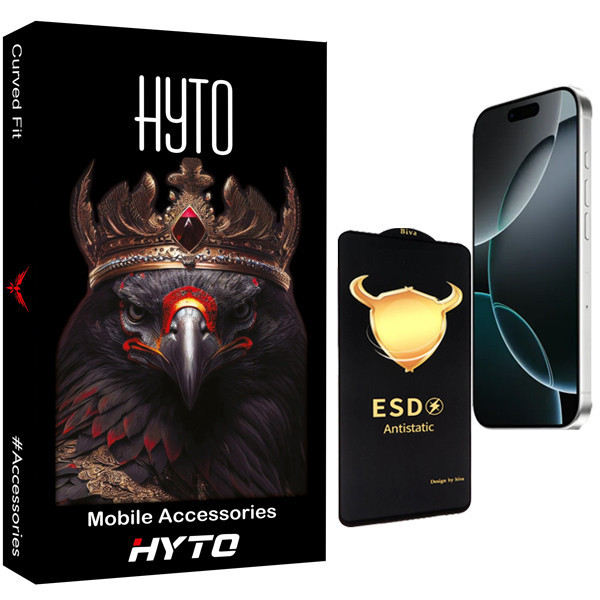 محافظ صفحه نمایش هیتو مدل Biva Antistatic Pro مناسب برای گوشی موبایل اپل iphone 16 pro max