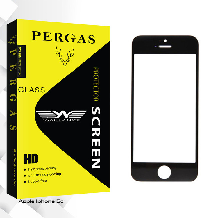 محافظ صفحه نمایش مات وایلی نایس مدل Pergas Glass مناسب برای گوشی موبایل اپل Iphone 5c
