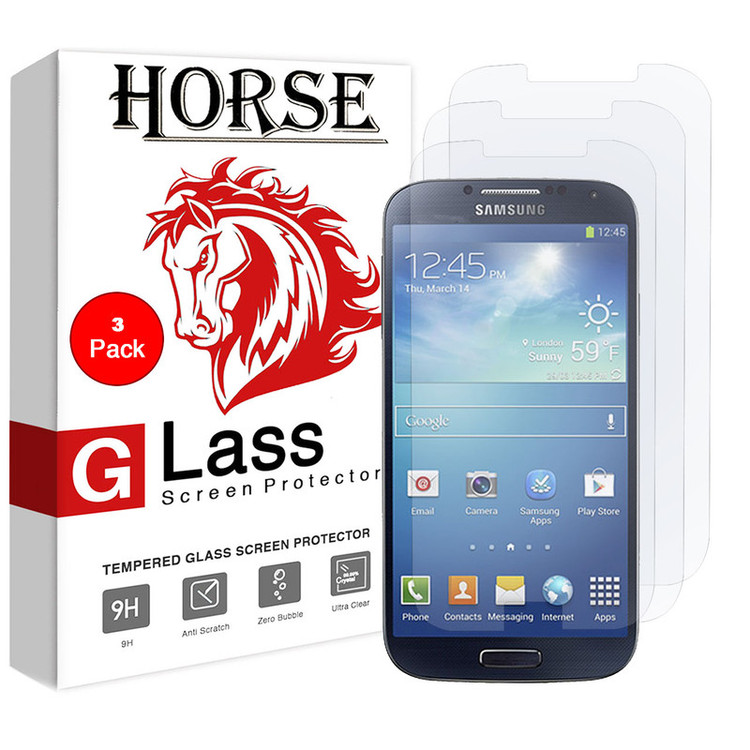 محافظ صفحه نمایش هورس مدل UCC مناسب برای گوشی موبایل سامسونگ Galaxy S4 بسته سه عددی