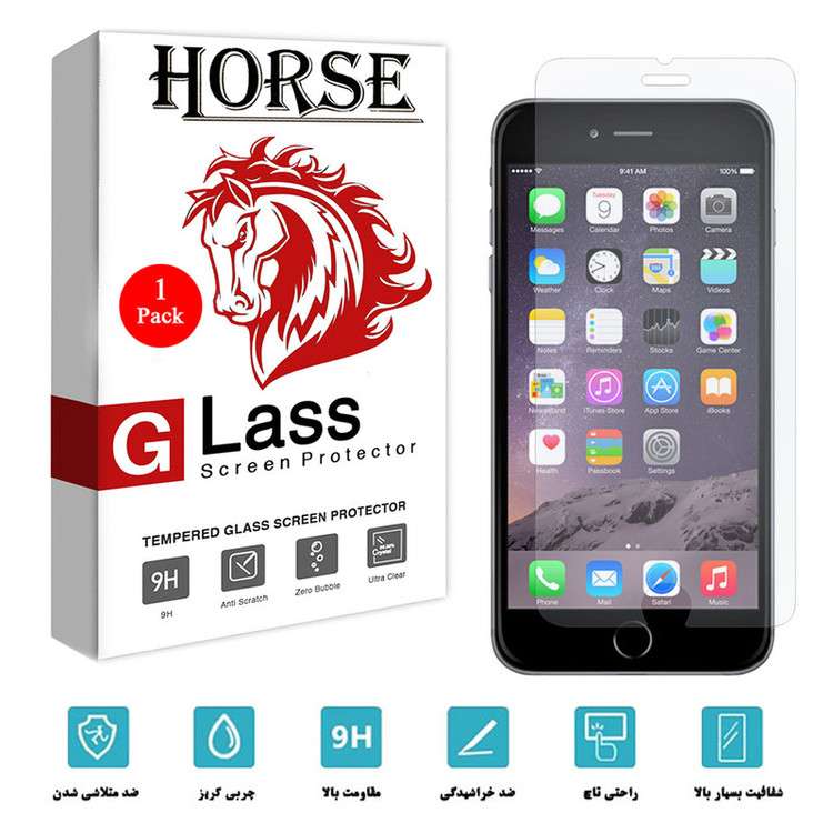 محافظ صفحه نمایش هورس مدل UCC مناسب برای گوشی موبایل اپل iPhone 6 Plus / 6S Plus