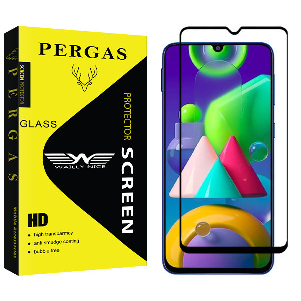 محافظ صفحه نمایش وایلی نایس مدل Pergas Glass مناسب برای گوشی موبایل سامسونگ Galaxy M21