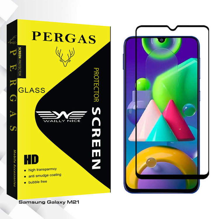 محافظ صفحه نمایش وایلی نایس مدل Pergas Glass مناسب برای گوشی موبایل سامسونگ Galaxy M21