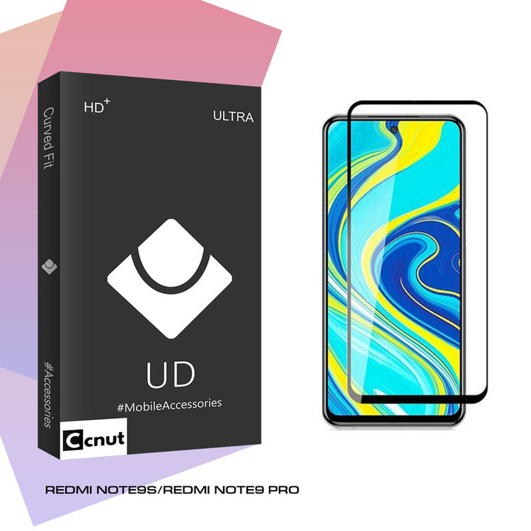 محافظ صفحه نمایش سرامیکی کوکونات مدل UD Black مناسب برای گوشی موبایل شیائومی REDMI NOTE9S/REDMI NOTE9 PRO