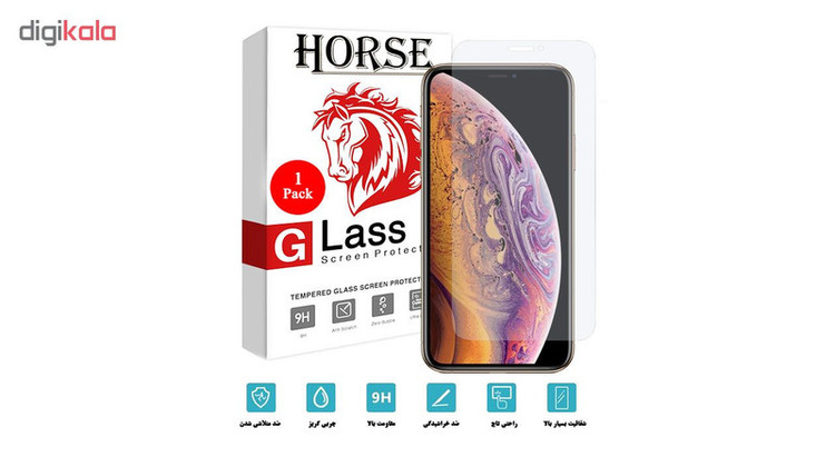 محافظ صفحه نمایش نانو هورس مدل FSN مناسب برای گوشی موبایل اپل iPhone X