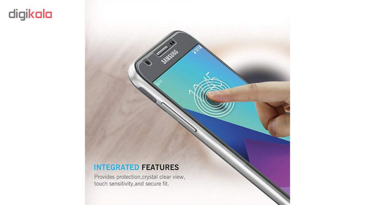 محافظ صفحه نمایش 5D هورس مدل FAG مناسب برای گوشی موبایل سامسونگ Galaxy J5 Prime مجموعه دو عددی