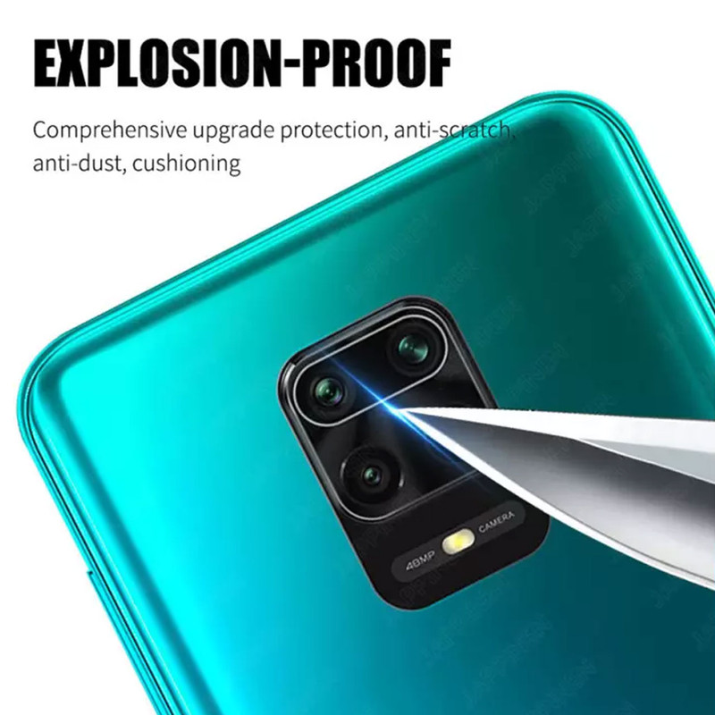 محافظ لنز دوربین هورس مدل UTF مناسب برای گوشی موبایل شیائومی Redmi Note 9S بسته سه عددی