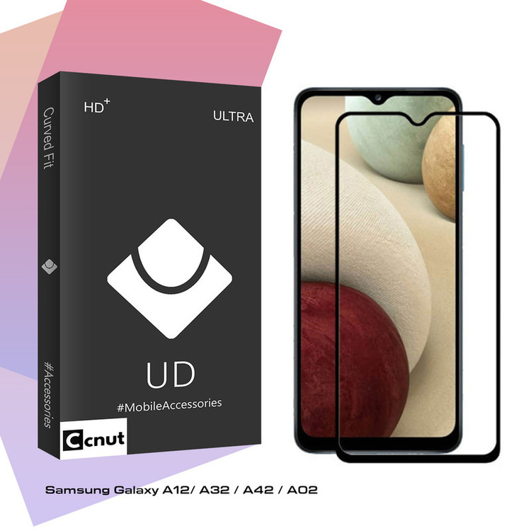 محافظ صفحه نمایش کوکونات مدل UD Black مناسب برای گوشی موبایل سامسونگ Galaxy A12/ A32 / A42/ A02