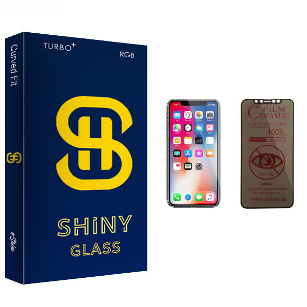 محافظ صفحه نمایش حریم شخصی مدل Pro_00neX مناسب برای گوشی موبایل اپل iPhone X