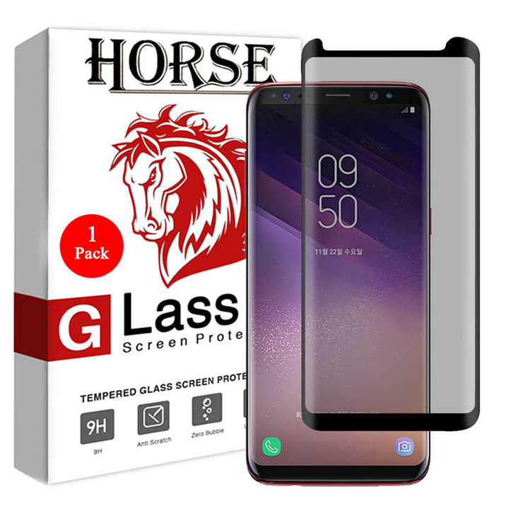 محافظ صفحه نمایش حریم شخصی هورس مدل SSP مناسب برای گوشی موبایل سامسونگ Galaxy S9