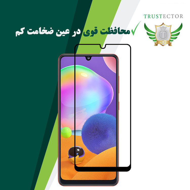 محافظ صفحه نمایش تراستکتور مدل GSS مناسب برای گوشی موبایل سامسونگ Galaxy A31 بسته 3 عددی