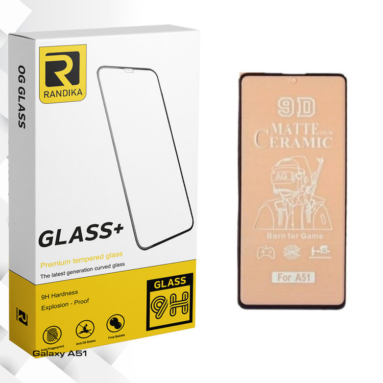 محافظ صفحه نمایش مات راندیکا مدل GLD مناسب برای گوشی موبایل سامسونگ Galaxy A51