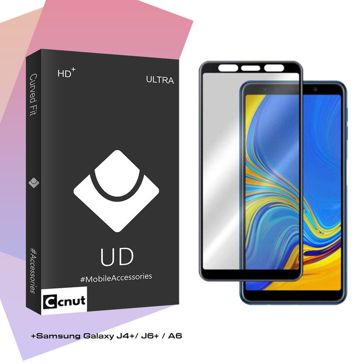 محافظ صفحه نمایش سرامیکی کوکونات مدل UD Black مناسب برای گوشی موبایل سامسونگ Galaxy J4/ J6 / A6 plus