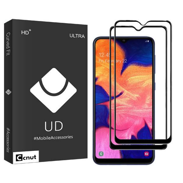 محافظ صفحه نمایش کوکونات مدل UD Black مناسب برای گوشی موبایل سامسونگ Galaxy A30 بسته دو عددی