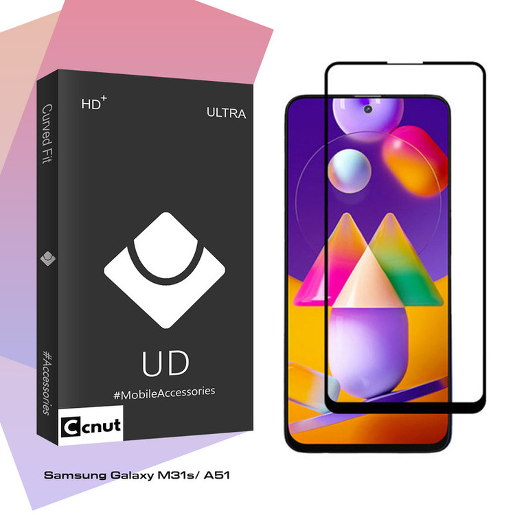 محافظ صفحه نمایش سرامیکی مات کوکونات مدل UD Black مناسب برای گوشی موبایل سامسونگ Galaxy M31s/ A51