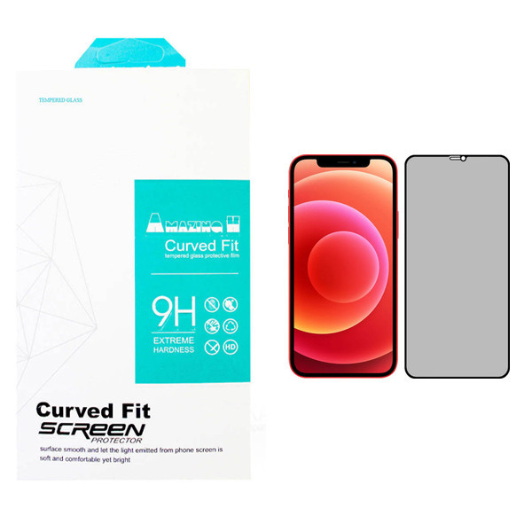 محافظ صفحه نمایش حریم شخصی مدل AMAZING مناسب برای گوشی موبایل اپل iPhone 12 Mini