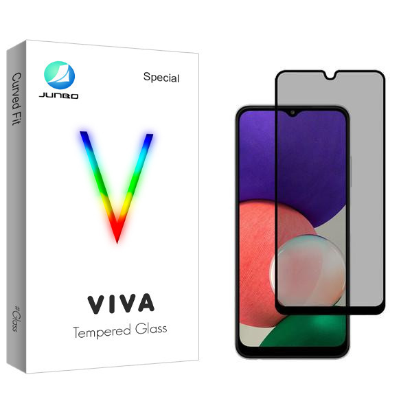 محافظ صفحه نمایش حریم شخصی جانبو مدل Viva مناسب برای گوشی موبایل سامسونگ Galaxy A22 5G