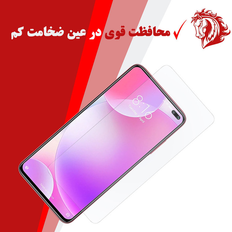 محافظ صفحه نمایش هورس مدل UCC مناسب برای گوشی موبایل شیائومی Poco X2