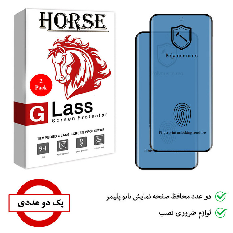 محافظ صفحه نمایش نانو هورس مدل PNNM مناسب برای گوشی موبایل سامسونگ Galaxy S20 بسته دو عددی