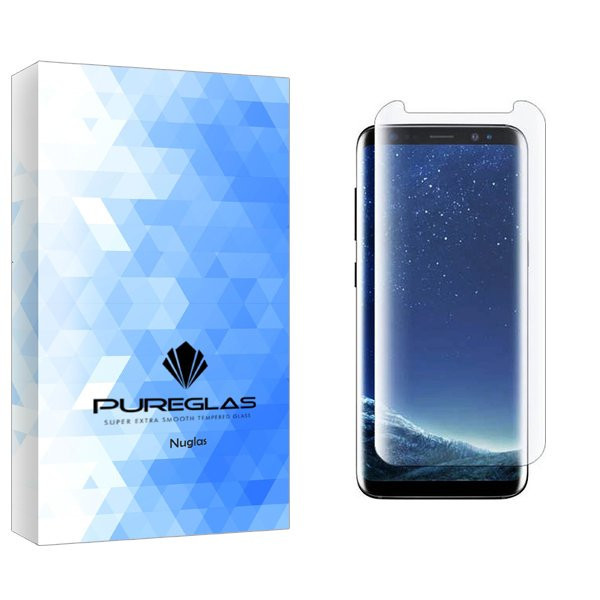 محافظ صفحه نمایش پیور گلس مدل NueGlas UV_NEW مناسب برای گوشی موبایل سامسونگ Galaxy S8