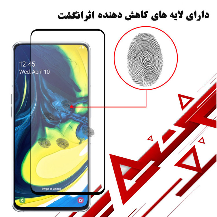 محافظ صفحه نمایش سرامیکی هورس مدل CMT مناسب برای گوشی موبایل سامسونگ Galaxy A80 / A90