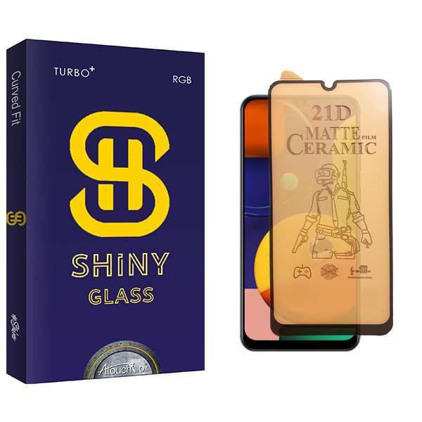 محافظ صفحه نمایش سرامیکی مات آتوچبو مدل Shiny Glass مناسب برای گوشی موبایل سامسونگ Galaxy A30s / Galaxy A50 / Galaxy A20 / Galaxy M20