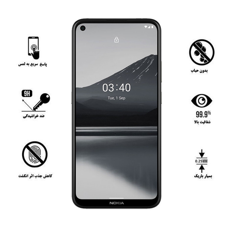 محافظ صفحه نمایش هورس مدل UCC مناسب برای گوشی موبایل نوکیا 3.4