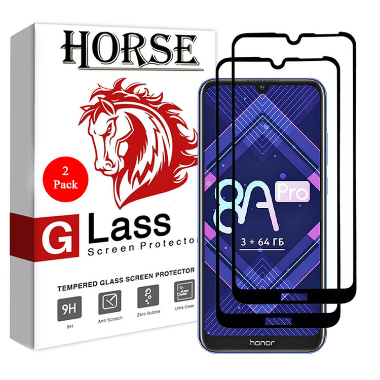 محافظ صفحه نمایش سرامیکی هورس مدل CRM مناسب برای گوشی موبایل آنر 8A Pro / 8A بسته دو عددی