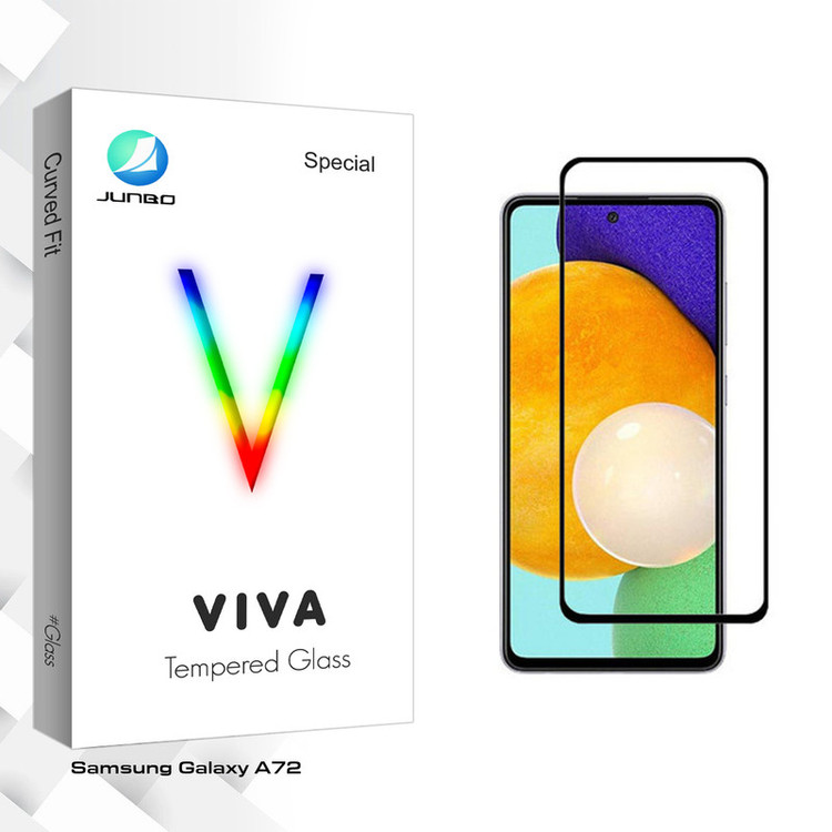 محافظ صفحه نمایش جانبو مدل Viva Glass مناسب برای گوشی موبایل سامسونگ Galaxy A72