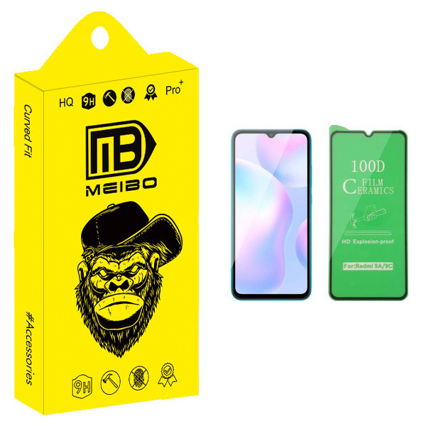 محافظ صفحه نمایش سرامیکی میبو مدل +HD مناسب برای گوشی موبایل شیائومی Redmi 9A