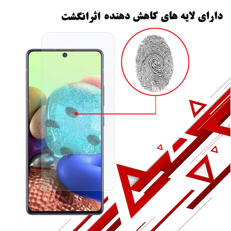 محافظ صفحه نمایش هورس مدل UCC مناسب برای گوشی موبایل سامسونگ Galaxy A71 5G UW بسته دو عددی