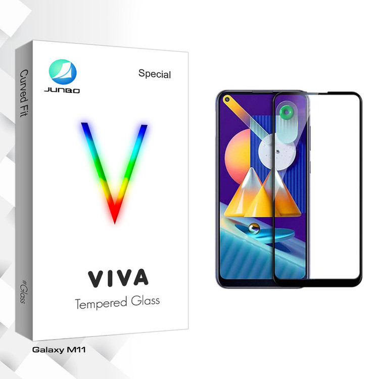 محافظ صفحه نمایش سرامیکی مات جانبو مدل Viva Pro مناسب برای گوشی موبایل سامسونگ Galaxy M11