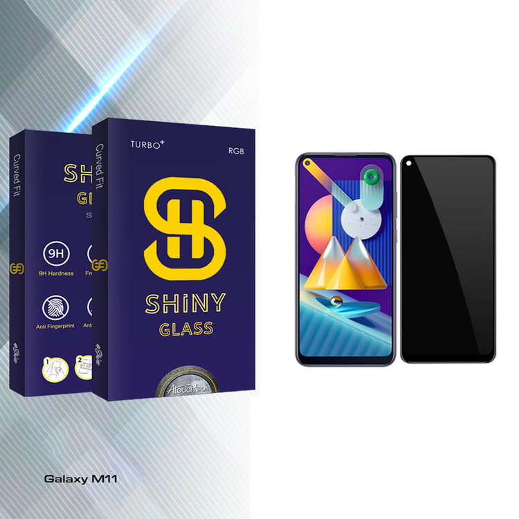 محافظ صفحه نمایش حریم شخصی آتوچبو مدل Shiny Pro مناسب برای گوشی موبایل سامسونگ Galaxy M11