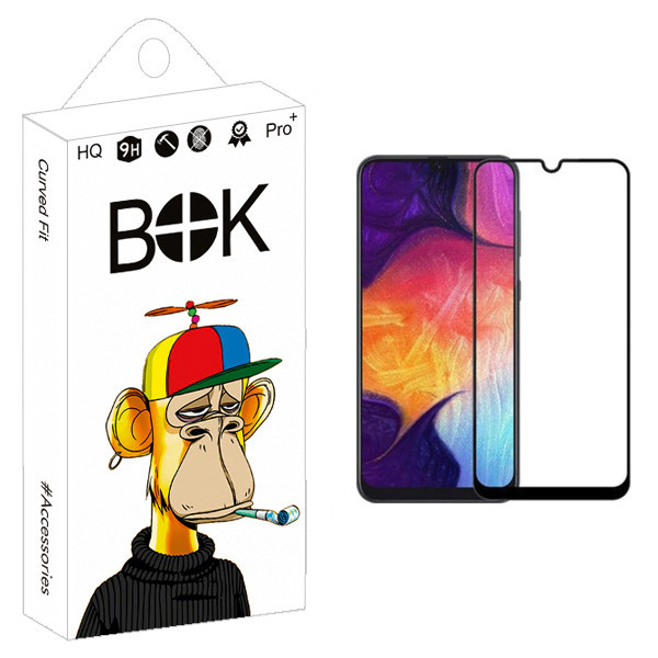 محافظ صفحه نمایش سرامیکی بوک مدل +HD مناسب برای گوشی موبایل سامسونگ Galaxy A12