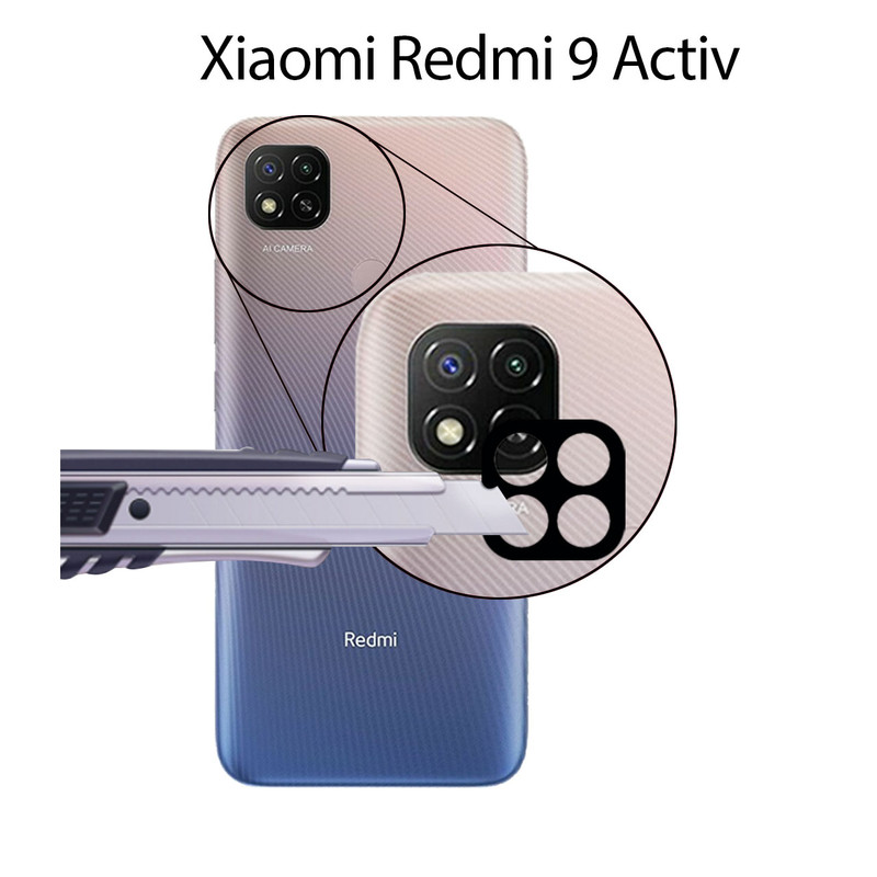 محافظ لنز دوربین هورس مدل L3D-H مناسب برای گوشی موبایل شیائومی Redmi 9 Activ