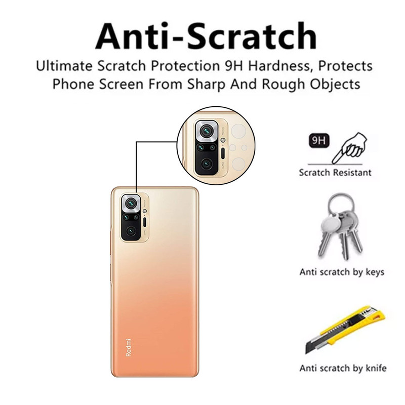 محافظ لنز دوربین هورس مدل SGL-H مناسب برای گوشی موبایل شیائومی Redmi Note 10 Pro Max