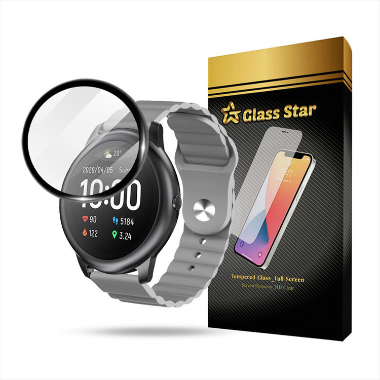 محافظ صفحه نمایش گلس استار مدل PMMW مناسب برای ساعت هوشمند هایلو Solar LS05