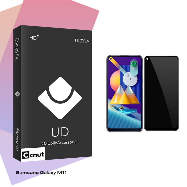 محافظ صفحه نمایش حریم شخصی کوکونات مدل UD Black مناسب برای گوشی موبایل سامسونگ Galaxy M11