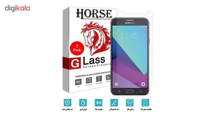 محافظ صفحه نمایش هورس مدل UCC مناسب برای گوشی موبایل سامسونگ Galaxy J7 2017