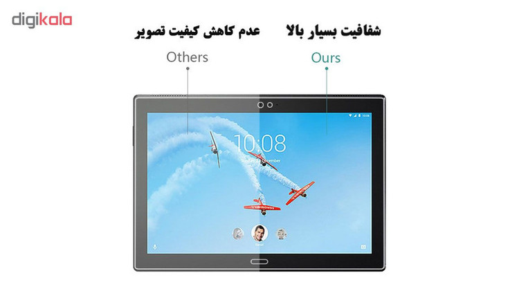 محافظ صفحه نمایش گلس هورس مدل UCC مناسب برای تبلت لنوو Tab 4 10 Plus