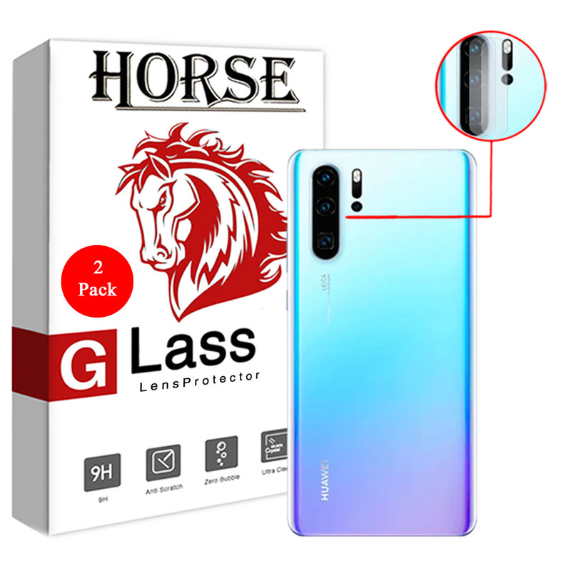 محافظ لنز دوربین هورس مدل UTF مناسب برای گوشی موبایل هوآوی P30 Pro بسته دو عددی