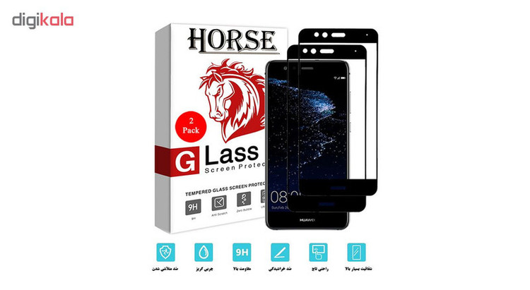 محافظ صفحه نمایش 5D هورس مدل FAG مناسب برای گوشی موبایل هوآوی P10 Lite
