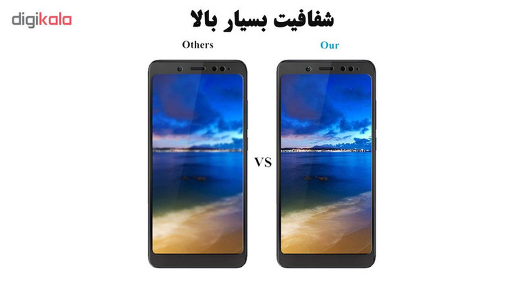 محافظ صفحه نمایش 5D هورس مدل FAG مناسب برای گوشی موبایل هوآوی P10 Lite