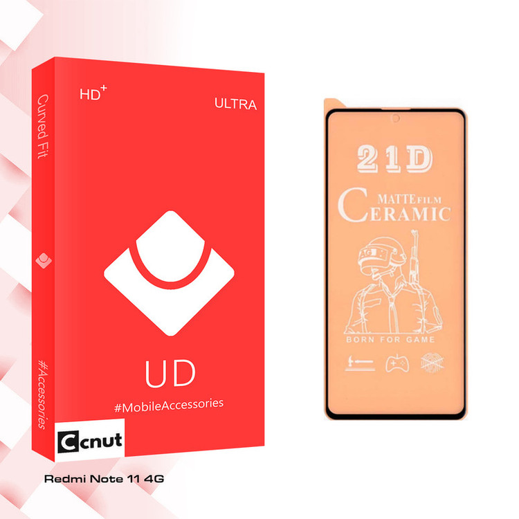 محافظ صفحه نمایش سرامیکی مات کوکونات مدل UD Ultra مناسب برای گوشی موبایل شیائومی Redmi Note 11 4G